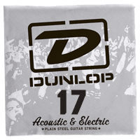 Dunlop Plain Steel Losse Elektrische Gitaarsnaar .017