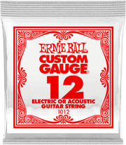 Ernie Ball Slinky Nickel Wound Elektrische Gitaarsnaar Plain Steel 012 6-pack