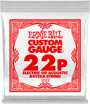 Ernie Ball Slinky Nickel Wound Elektrische Gitaarsnaar Plain Steel 022 6-pack