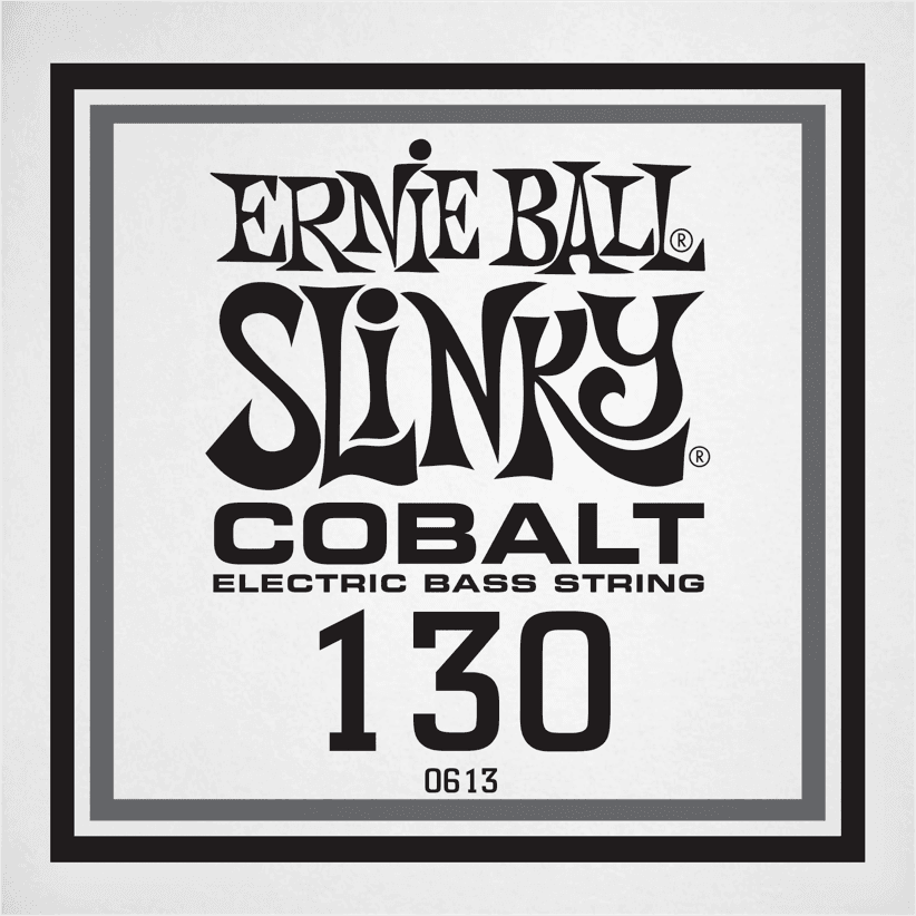 Ernie Ball Slinky Cobalt Bass Basgitaarsnaar Wound Cobalt 130