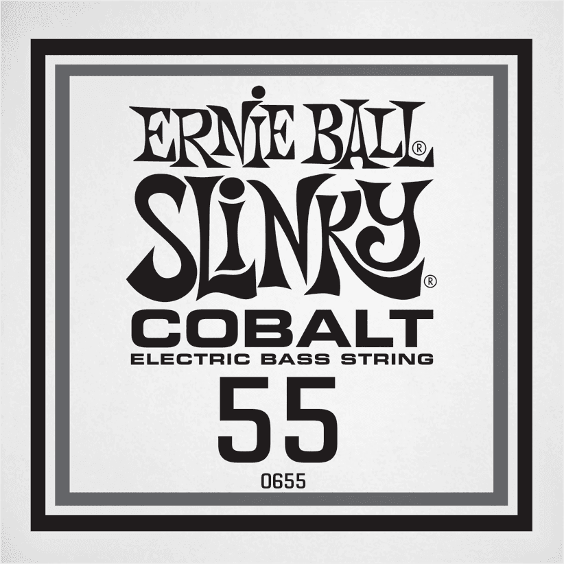 Ernie Ball Slinky Cobalt Bass Basgitaarsnaar Wound Cobalt 055