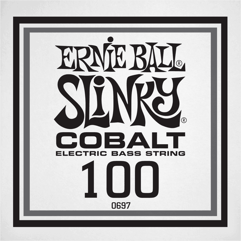 Ernie Ball Slinky Cobalt Bass Basgitaarsnaar Wound Cobalt 100