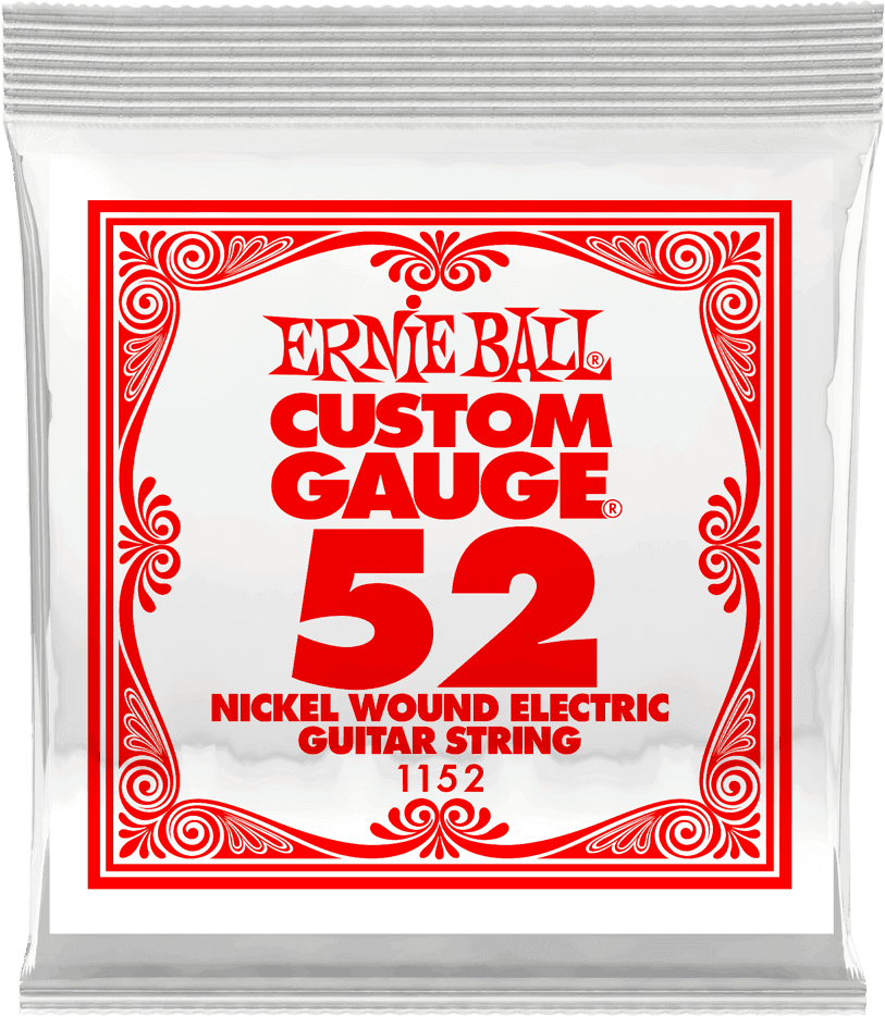 Ernie Ball Slinky Nickel Wound Elektrische Gitaarsnaar Nickel Wound 052 6-pack