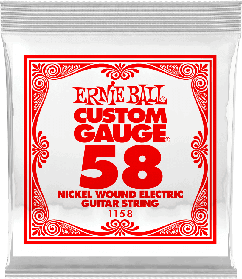 Ernie Ball Slinky Nickel Wound Elektrische Gitaarsnaar Nickel Wound 058 6-pack