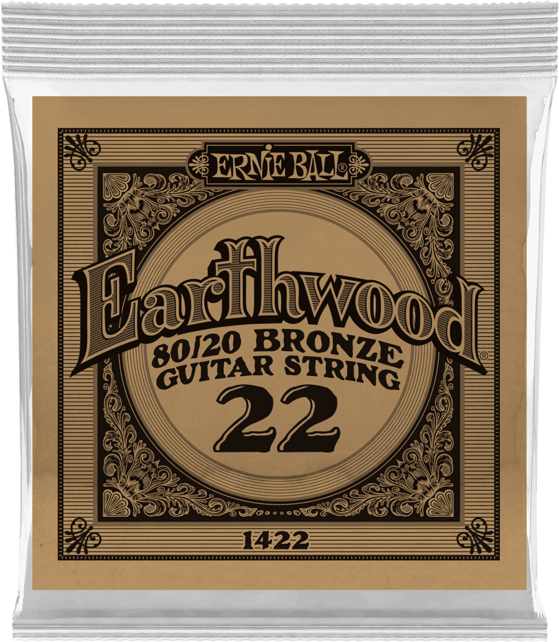 Ernie Ball Earthwood 80/20 Bronze Akoestische Gitaarsnaar Wound Bronze 022 6-pack
