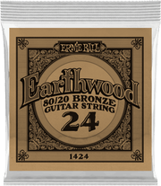 Ernie Ball Earthwood 80/20 Bronze Akoestische Gitaarsnaar Wound Bronze 024 6-pack