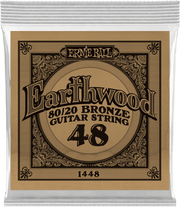 Ernie Ball Earthwood 80/20 Bronze Akoestische Gitaarsnaar Wound Bronze 048 6-pack