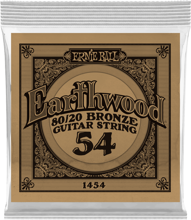 Ernie Ball Earthwood 80/20 Bronze Akoestische Gitaarsnaar Wound Bronze 054 6-pack