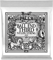 Ernie Ball Ernesto Palla Nylon Klassieke Gitaarsnaar 3E Zwart Nylon Ball-end 6-pack