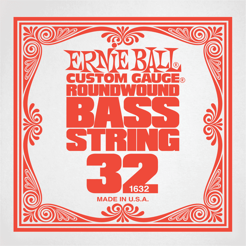 Ernie Ball Slinky Nickel Wound Bass Basgitaarsnaar Nickel Wound 032