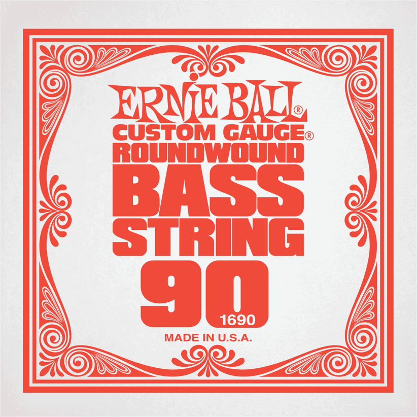 Ernie Ball Slinky Nickel Wound Bass Basgitaarsnaar Nickel Wound 090