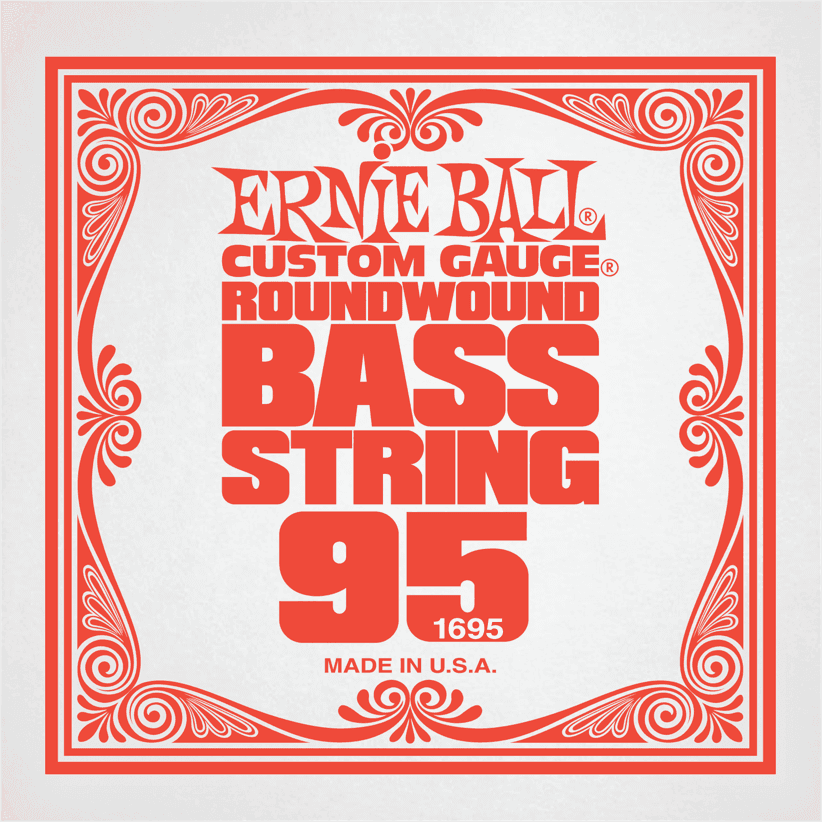 Ernie Ball Slinky Nickel Wound Bass Basgitaarsnaar Nickel Wound 095