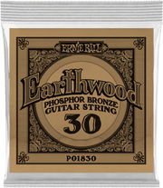Ernie Ball Earthwood Phosphor Akoestische Gitaarsnaar Wound Phosphor Bronze 030 6-pack