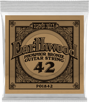 Ernie Ball Earthwood Phosphor Akoestische Gitaarsnaar Wound Phosphor Bronze 042 6-pack