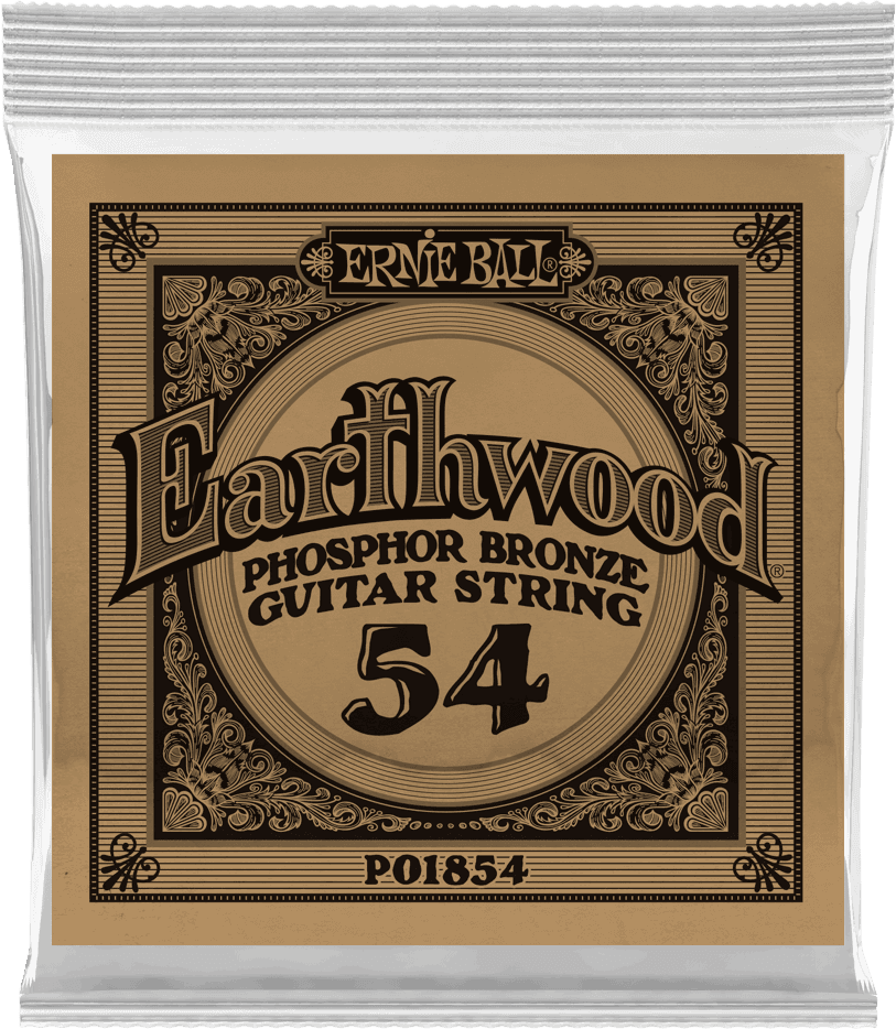 Ernie Ball Earthwood Phosphor Akoestische Gitaarsnaar Wound Phosphor Bronze 054 6-pack