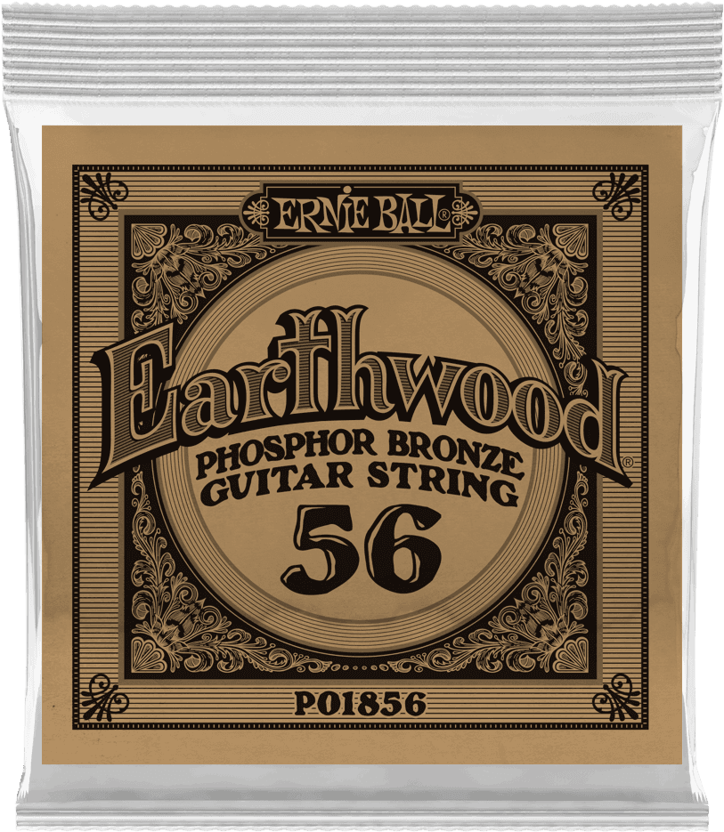 Ernie Ball Earthwood Phosphor Akoestische Gitaarsnaar Wound Phosphor Bronze 056 6-pack