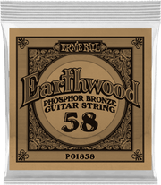 Ernie Ball Earthwood Phosphor Akoestische Gitaarsnaar Wound Phosphor Bronze 058 6-pack