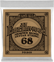 Ernie Ball Earthwood Phosphor Akoestische Gitaarsnaar Wound Phosphor Bronze 068 6-pack