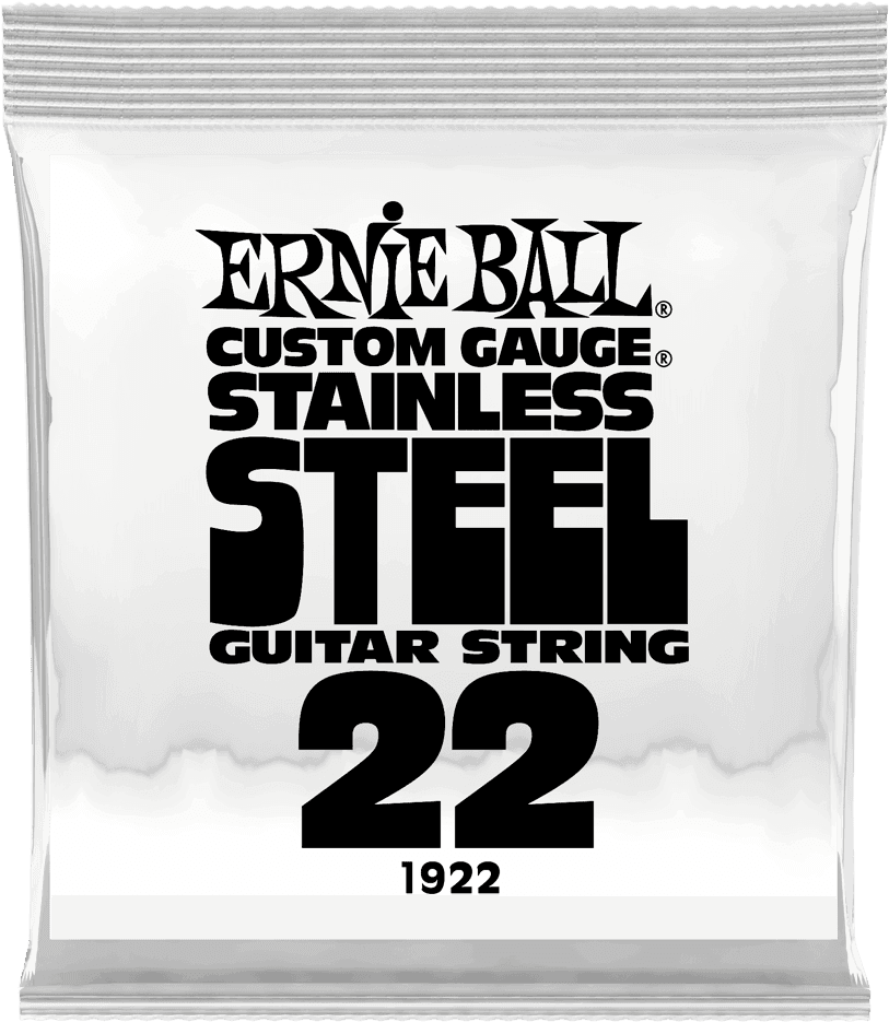 Ernie Ball Slinky Stainless Steel Elektrische Gitaarsnaar Wound 022 6-pack