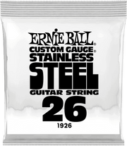Ernie Ball Slinky Stainless Steel Elektrische Gitaarsnaar Wound 026 6-pack