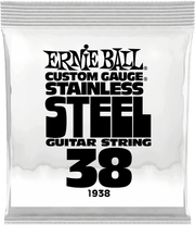 Ernie Ball Slinky Stainless Steel Elektrische Gitaarsnaar Wound 038 6-pack