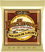 Ernie Ball Earthwood 80/20 Bronze Akoestische Gitaarsnaren Medium Light 12-54