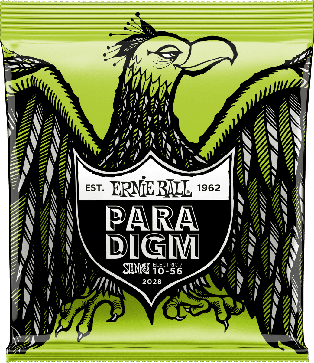 Ernie Ball Paradigm Slinky Elektrische Gitaarsnaren Regular Slinky 10-56