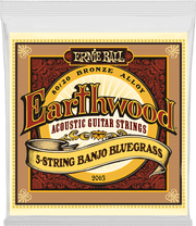 Ernie Ball Earthwood 80/20 Bronze Banjosnaren Banjo /5sn Loop-end 09-09