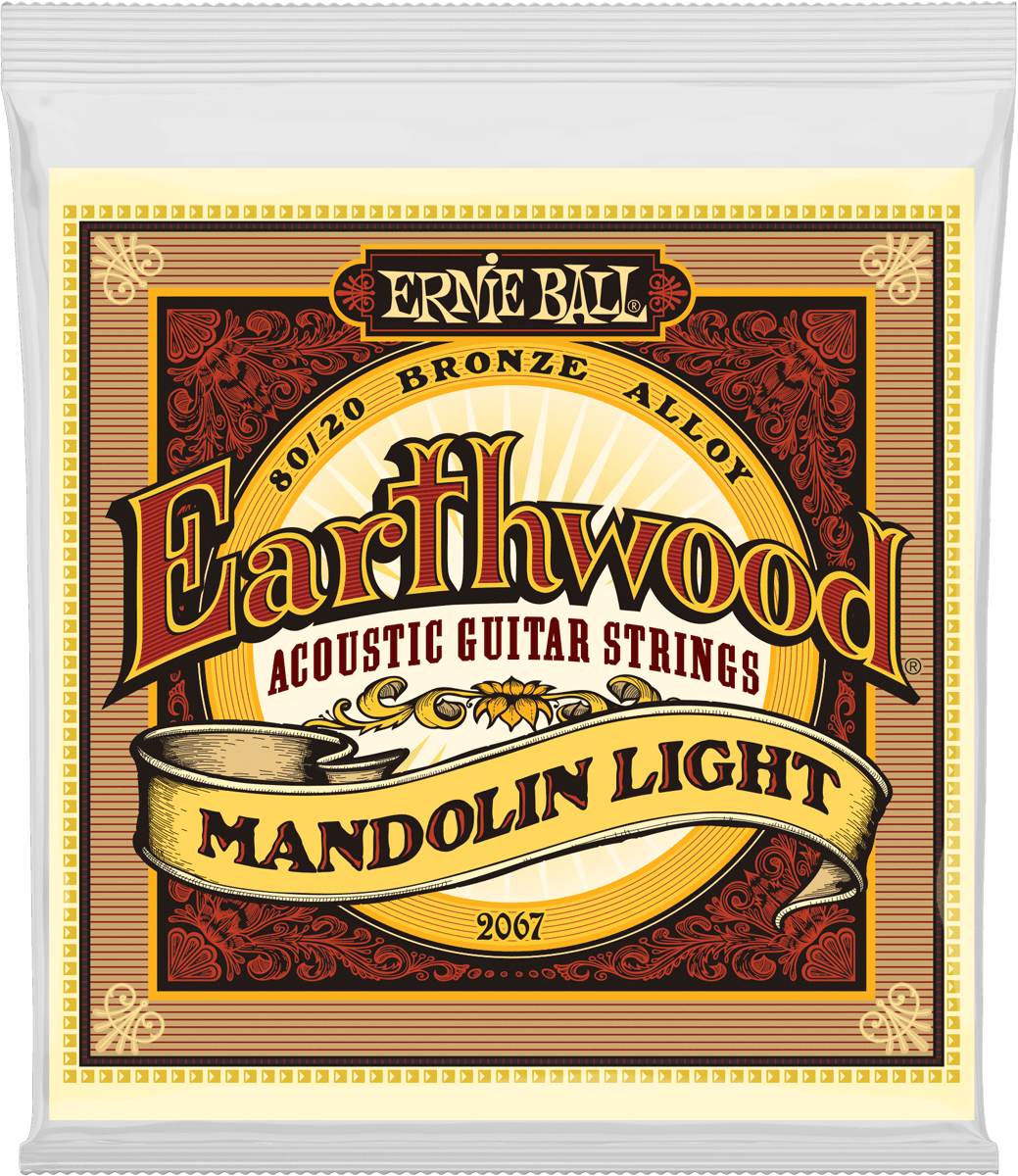 Ernie Ball Earthwood 80/20 Bronze Mandolinesnaren Light 9-34