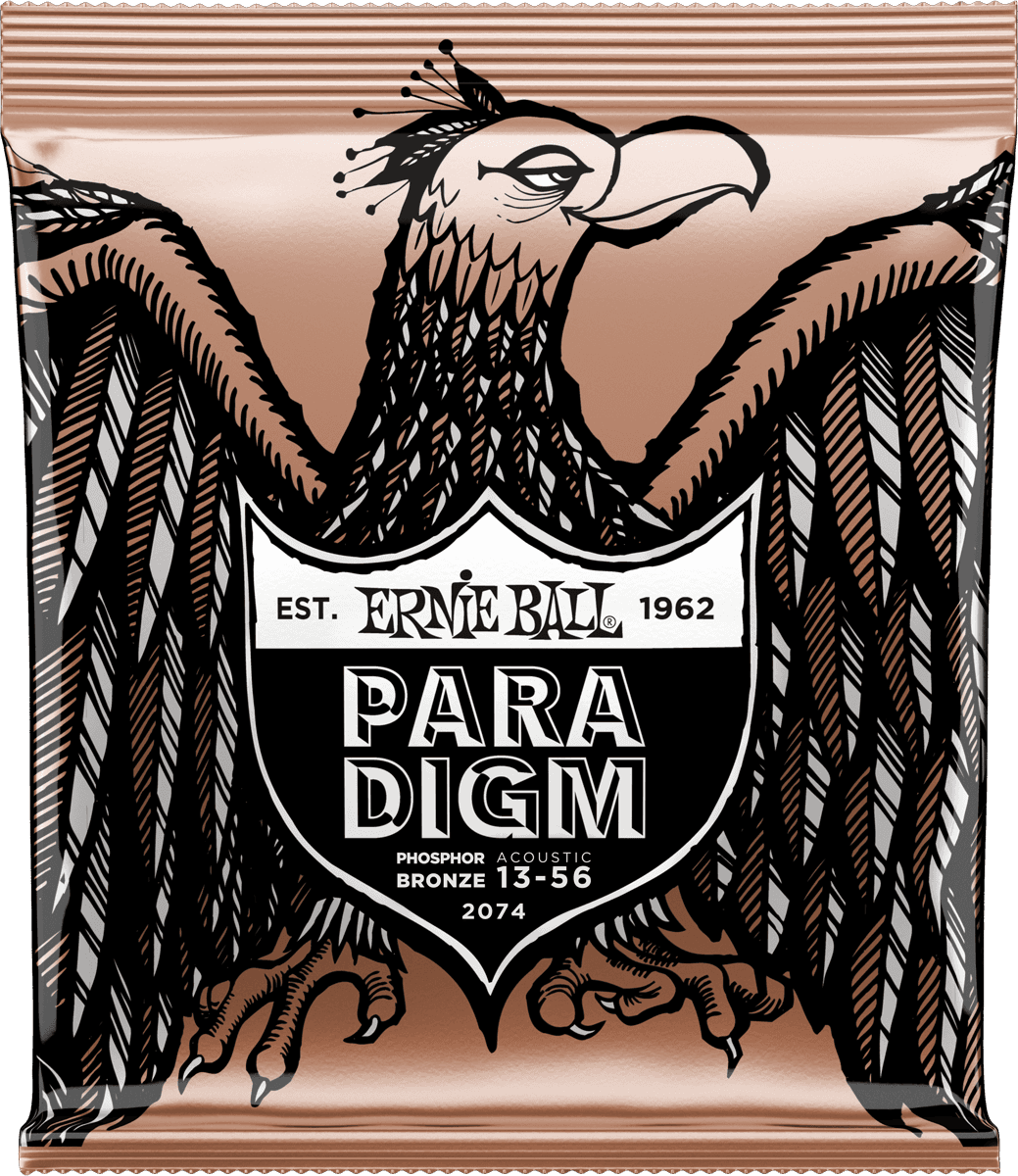 Ernie Ball Paradigm Phosphor Bronze Akoestische Gitaarsnaren Medium 13-56