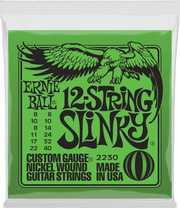 Ernie Ball Slinky Nickel Wound 12-snarige Gitaarsnarenset 8-40