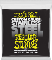 Ernie Ball Slinky Stainless Steel Elektrische Gitaarsnaren Regular Slinky