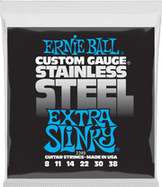 Ernie Ball Slinky Stainless Steel Elektrische Gitaarsnaren Extra Slinky