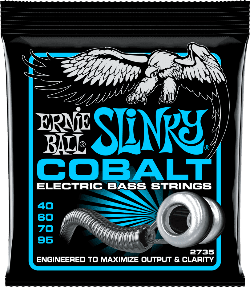 Ernie Ball Slinky Cobalt Bass Basgitaarsnaren Extra Slinky
