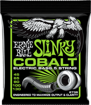 Ernie Ball Slinky Cobalt Bass Basgitaarsnaren Slinky 5c 45-130
