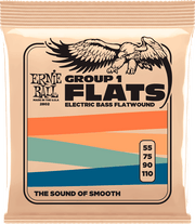 Ernie Ball Slinky Flats Bass Basgitaarsnaren Group I 55-110
