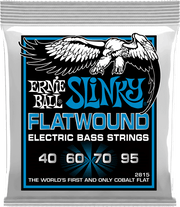 Ernie Ball Slinky Flatwound Bass Basgitaarsnaren Extra Slinky 40-95