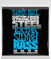 Ernie Ball Slinky Stainless Steel Bass Basgitaarsnaren Extra Slinky 40-95