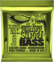 Ernie Ball Regular Slinky Short Scale Basgitaarsnaren 45-105