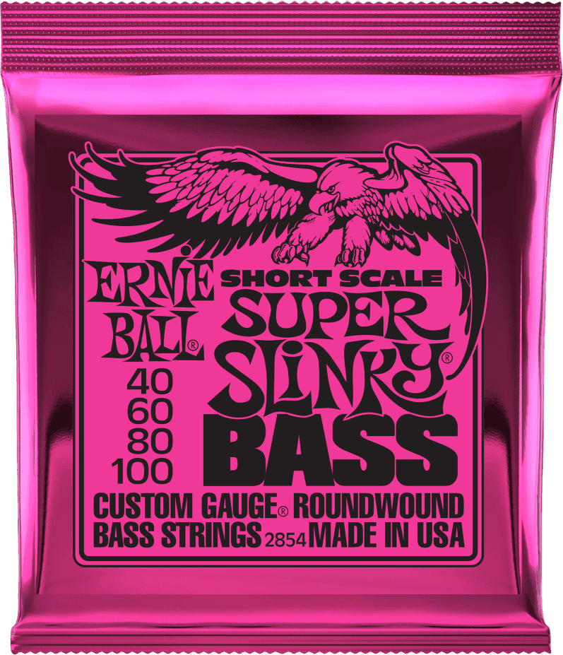 Ernie Ball Slinky Nickel Wound Bass Basgitaarsnaren Super Slinky 40-100