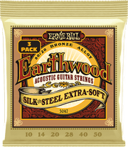 Ernie Ball Earthwood 80/20 Bronze Akoestische Gitaarsnaren 3-pack