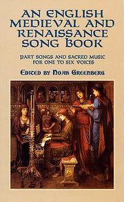 An English Medieval And Renaissance Songs Book