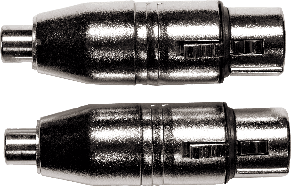 Yellow Cable ECO AD20 RCA femaleale naar XLR femaleale