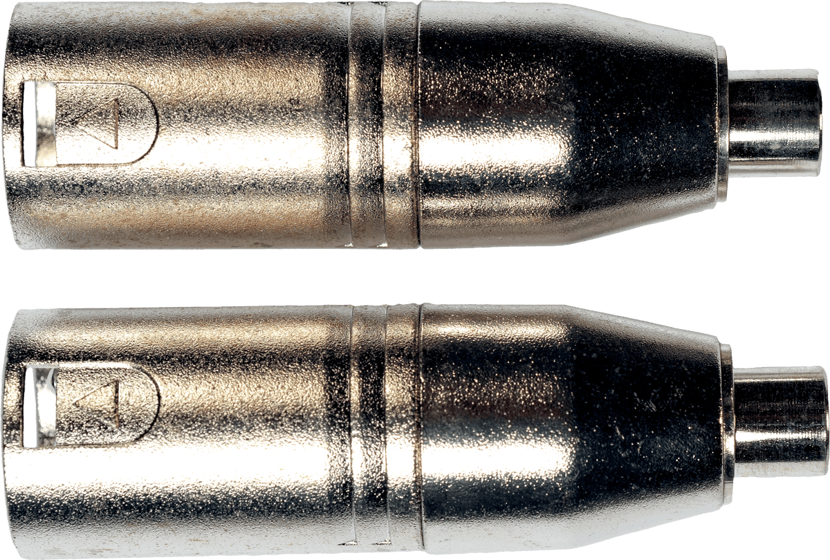 Yellow Cable ECO AD21 RCA femaleale naar XLR male