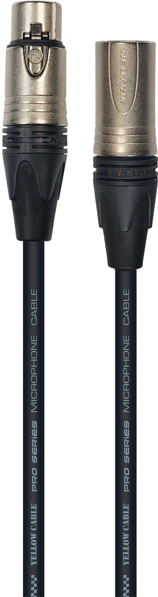 Yellow Cable ECO PROM06X Xlr male naar XLR femaleale 6m neutrik