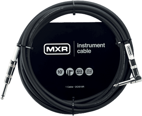 MXR DCIS10R Right-Angle Jack 3m