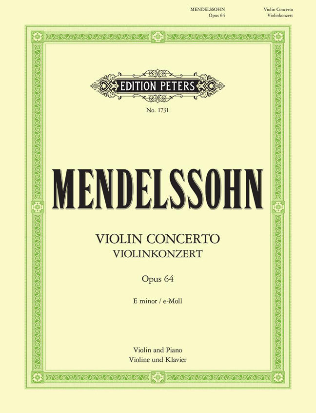 Mendelssohn: Konzert fur Violine und Orchester e-moll op. 64 (1844)