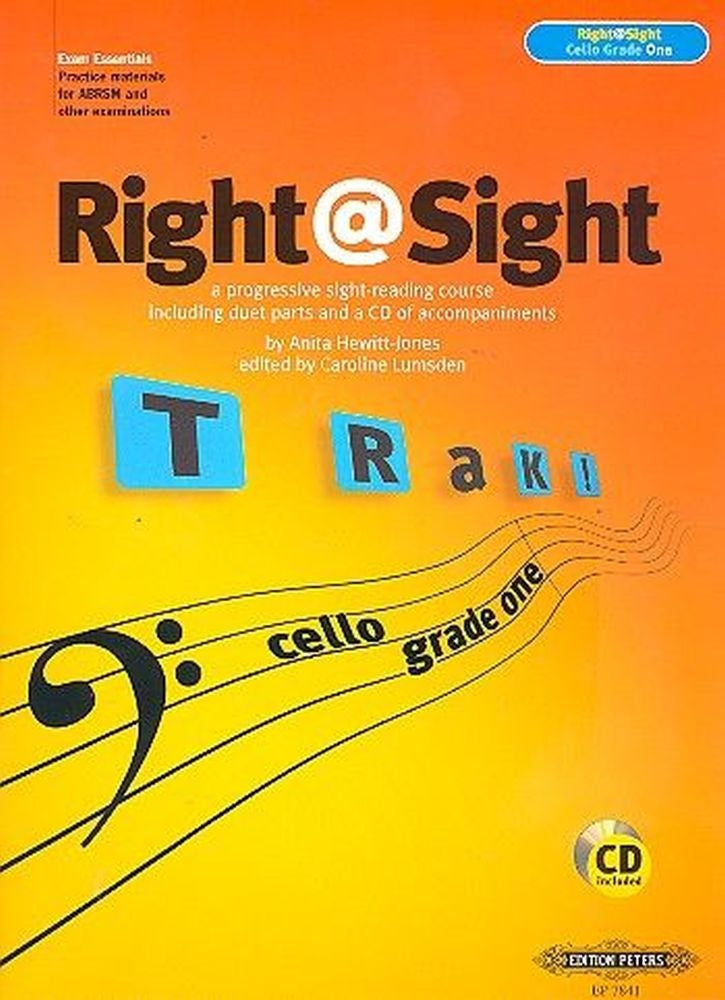 Caroline Lumsden: Right-Sight For Cello, Grade 1