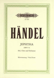 Handel: Jephtha (Vocalscore)
