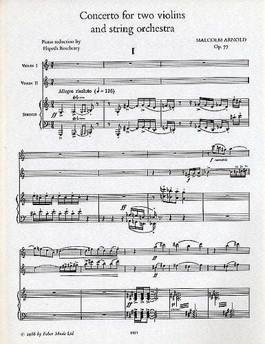 Concerto for two violins afbeelding 2